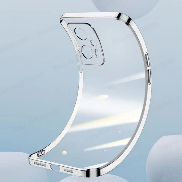 Xiaomi Redmi Note 12 5G Kılıf Kamera Korumalı Silikon Şeffaf Arka Kapak - 2