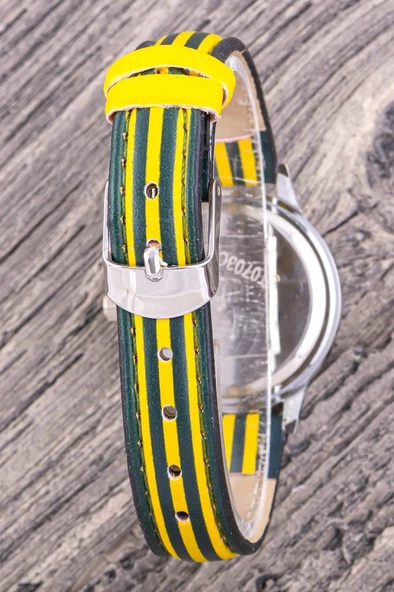 Pinkoli Sarı Lacivert Renklere Gönül Vermiş Taraftar Çocuk Kol Saati ST-304356 - Resim 2