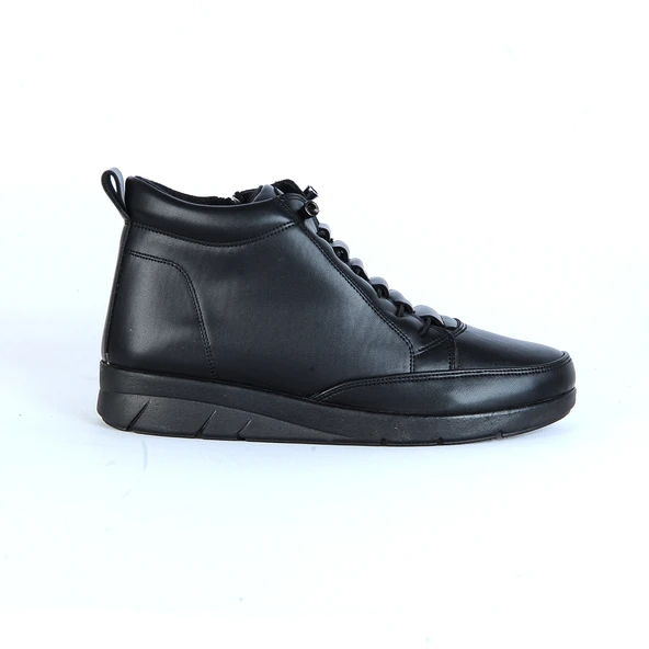 Moda Ayakkabı 23-885 Siyah Kadın Bot Ayakkabı - Resim 4