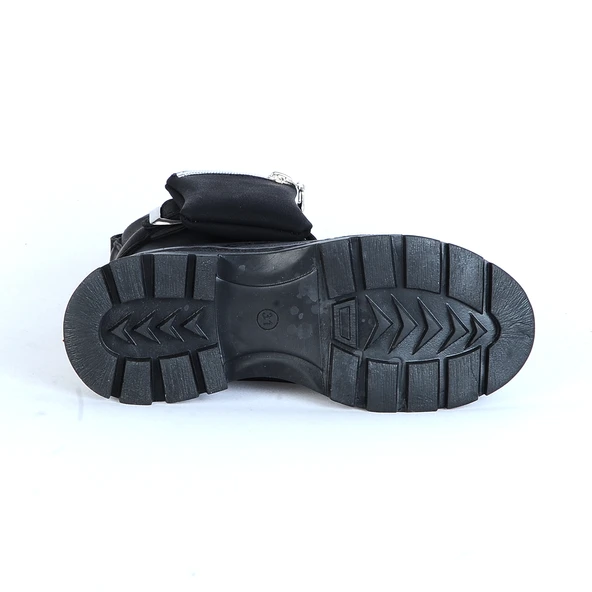 Moda Ayakkabı 23-221 Enissa Siyah Kız Çocuk Bot Ayakkabı - 21