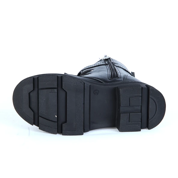 Moda Ayakkabı 7640 Tiwingo Siyah Kız Çocuk Bot Ayakkabı - 8