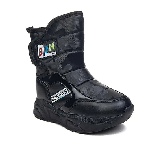 Moda Ayakkabı 9075 Siyah Kız Çocuk Bot Ayakkabı