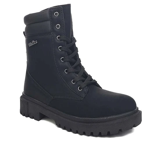 Moda Ayakkabı 7200 Siyah Kız Çocuk Bot Ayakkabı - Resim 15