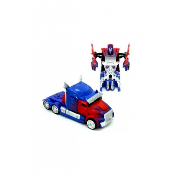 Optimus Prime Transformers Oyuncak Robota Dönüşen Araba 15cm