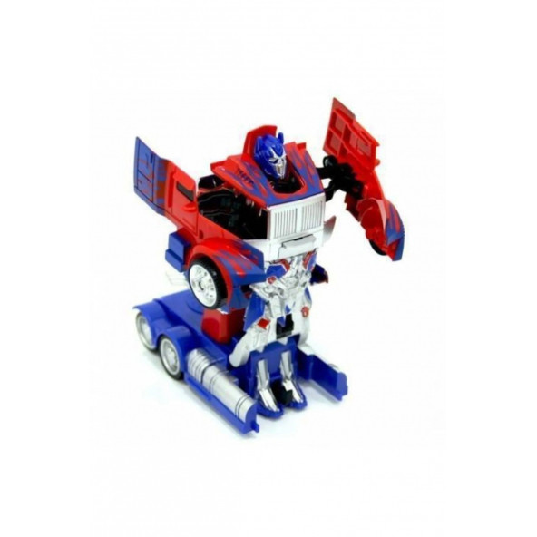 Optimus Prime Transformers Oyuncak Robota Dönüşen Araba 15cm - 2