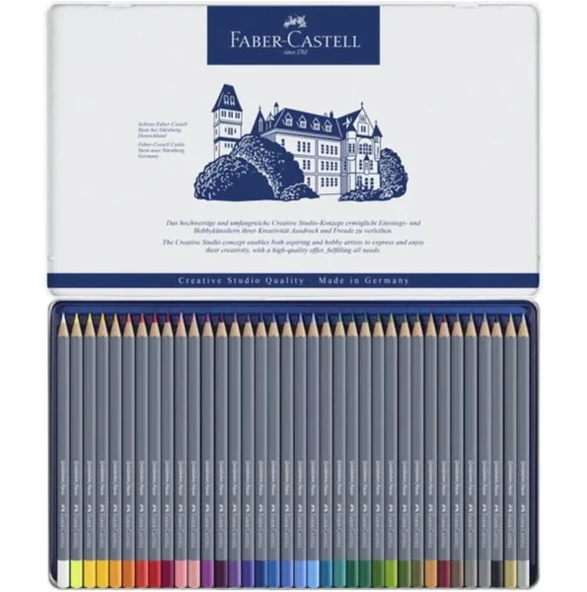 Faber Castell Goldfaber Aquarell Kuru Boya 36'lı ürün görseli