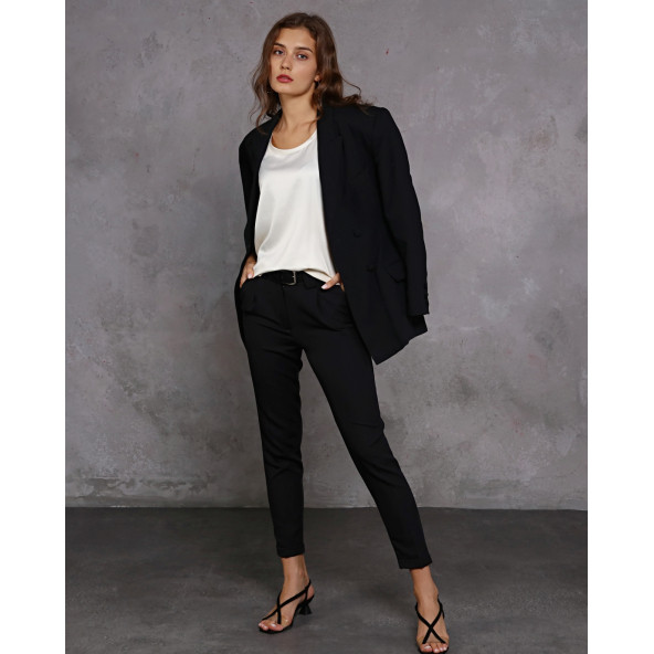 SOFT&SOUL LINDSAY SATEN ARKASI ÇİZGİLİ ATLET - 5