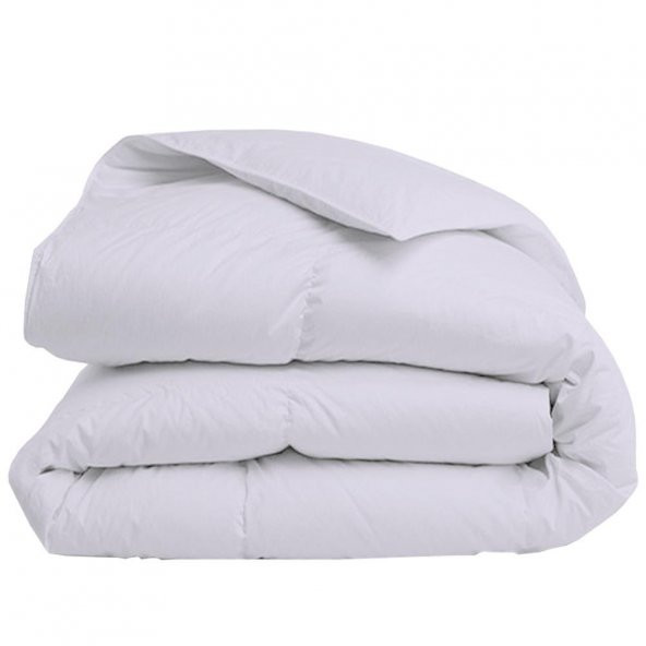 Çift Kişilik Yorganlı Yatak Nevresim Takımı Çeyiz Seti 100 Pamuk Beyaz Otel Tipi 63 Tel - 2