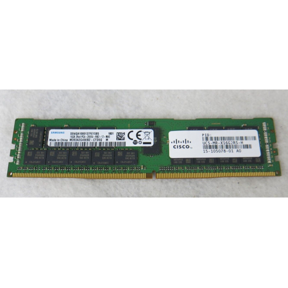 SAMSUNG 16GB PC4-21300 DDR4-2666V-R ECC  CL19 1.20V PC4-2666V-R M393A2G40EB2-CTD6Q