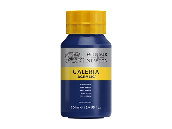 Winsor & Newton Galeria Akrilik Boya 500ml Winsor Blue (Red Shade) 706