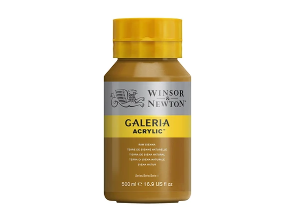 Winsor & Newton Galeria Akrilik Boya 500ml Raw Sienna 552 ürün görseli