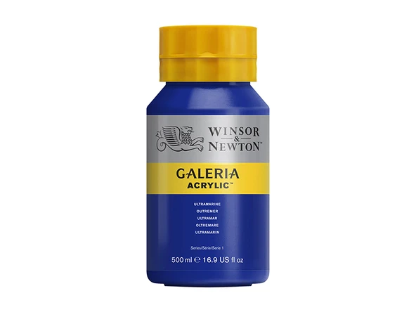 Winsor & Newton Galeria Akrilik Boya 500ml Ultramarine 660 ürün görseli