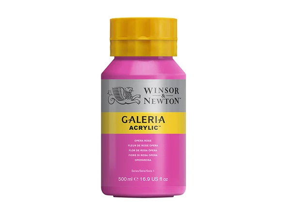 Winsor & Newton Galeria Akrilik Boya 500ml Opera Rose 448
