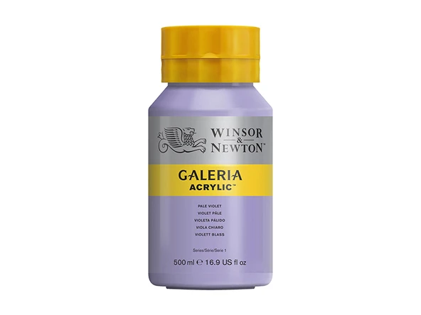 Winsor & Newton Galeria Akrilik Boya 500ml Pale Violet 444 ürün görseli