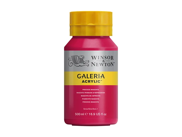 Winsor & Newton Galeria Akrilik Boya 500ml Process Magenta 533 ürün görseli
