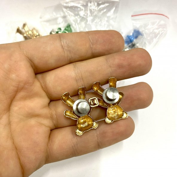 Pantolon Agraf Beden Daraltıcı Ayıcık ( 2 Adet ) - 4