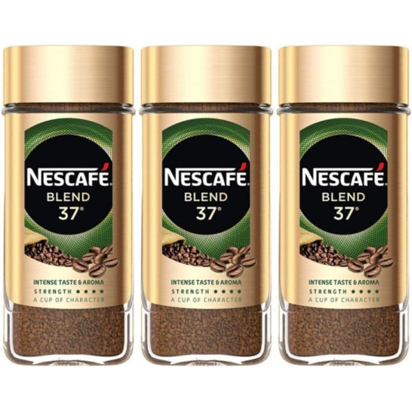 Nescafe Blend 37 Granül Kahve 100 Gr X 3 Adet (KAMPANYA)