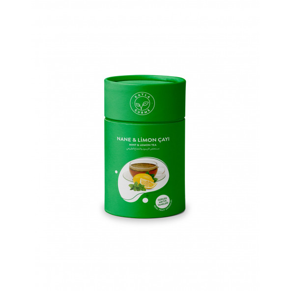 Kayla Gurme Nane Limon Çayı Meyve Taneli Silindir Karton Kutu 175 Gr.