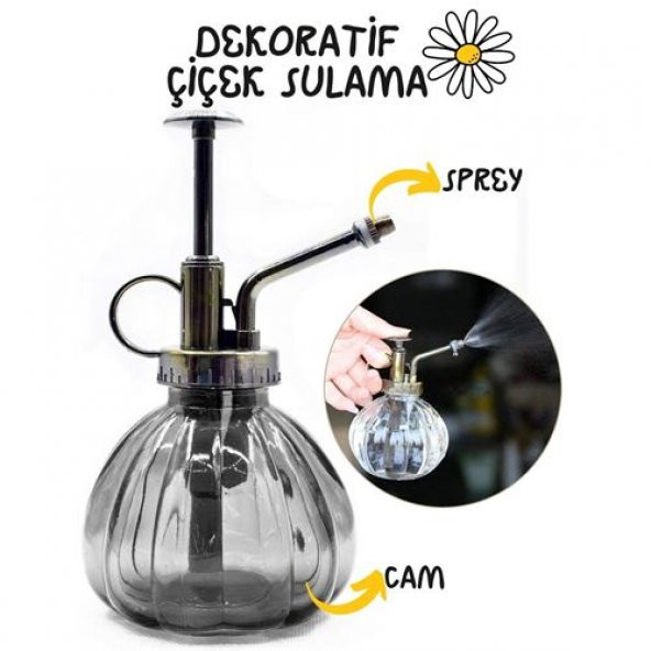 TransForMacion Dekoratif Cam Bitki Sulama Şişesi Ebristar Design 715727 - 1