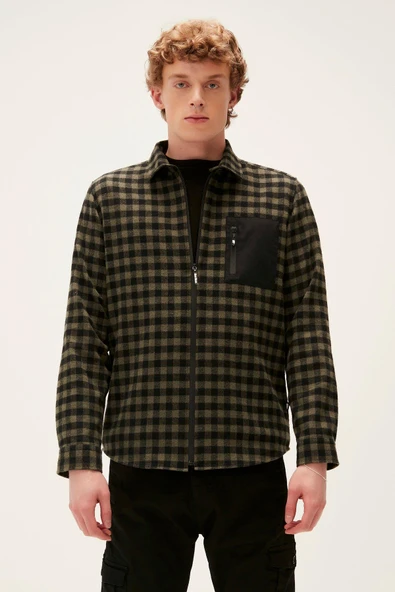 Bad Bear 22.02.30.006-C70 Liam Full-Zip Erkek Gömlek