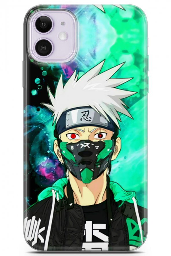 Apple iPhone 11 Uyumlu Kılıf Opus 29 Anime Naruto Sasuke Itachi Leke Tutmaz Kapak Wedding
