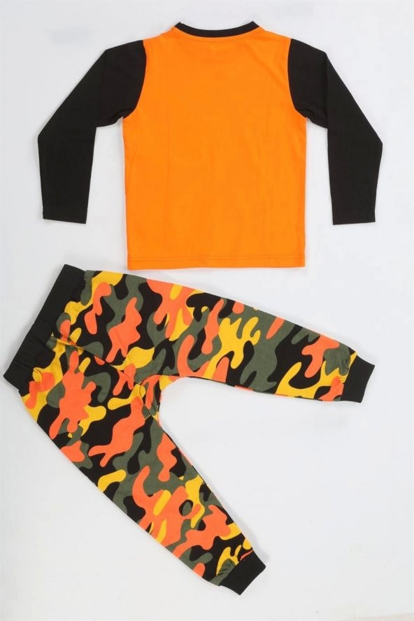 Casabony Star Kamuflaj Baggy Pantolon + T-shirt Takım   BN-022 - 4