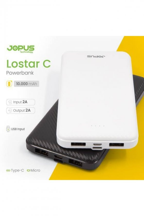 Lostar 10000 Mah Powerbank