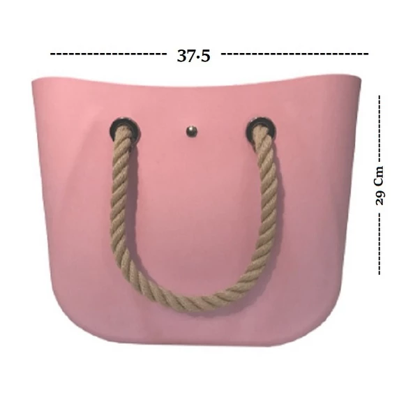 Su Geçirmez Antibakteriyel Çanta Pembe - 4