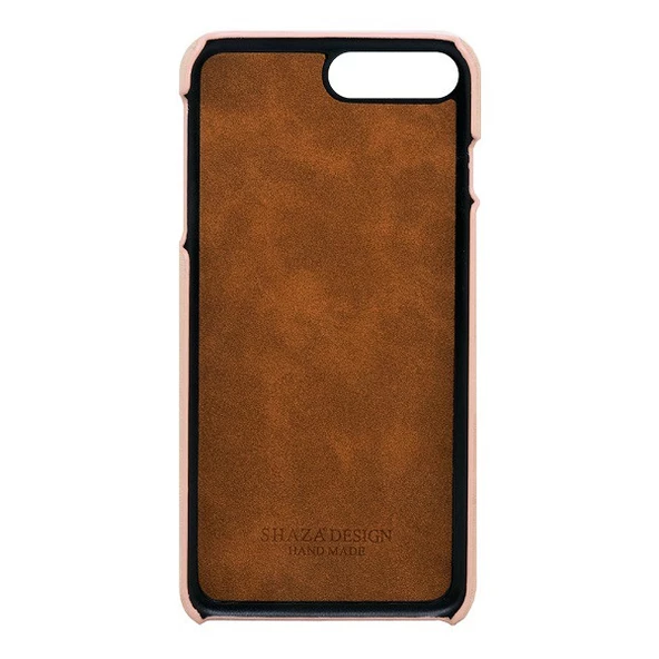 Deritel iPhone 8 Deri Kılıf Orlando Serisi Pembe - 2