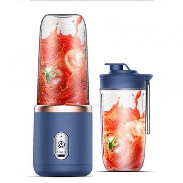 300ml Taşınabilir Şarjlı Meyve Sıkacağı  Blender USB Karıştırıcı