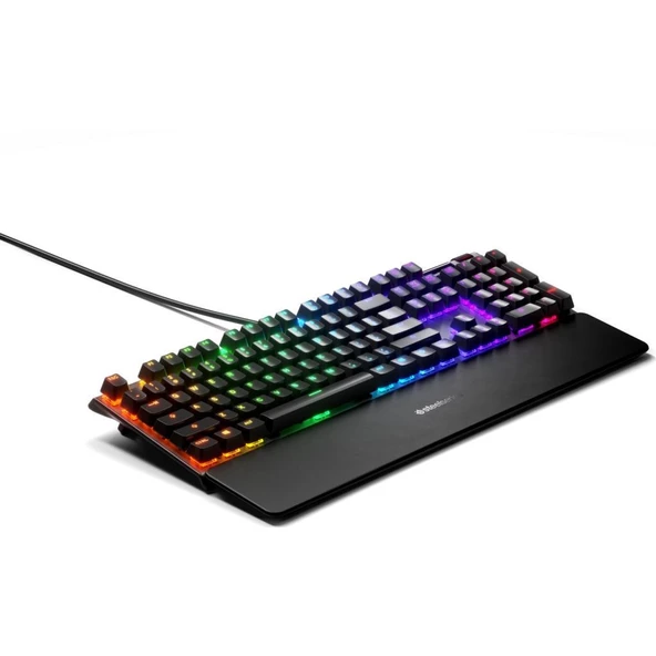 Apex 5 Hibrit RGB Kablolu Blue Switch Kablolu Mekanik Oyuncu Klavye Outlet