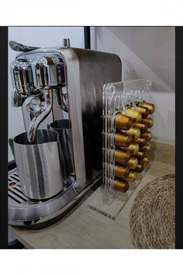Nespresso Uyumlu Çift Taraflı Kahve Kapsül Tutucu  Düzenleyici Organizer
