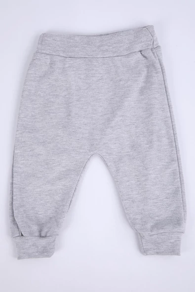 Babyhola Yelek Görünümlü Papyonlu Uzun Kollu Erkek Bebek Alt Üst 2'li Şık Takım Hediyelik Mevsimlik Baharlık 2385 - 6