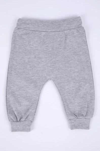 Babyhola Kravatlı Uzun Kollu Erkek Bebek Alt Üst 2'li Şık Takım Hediyelik Mevsimlik Baharlık 2343 - 6