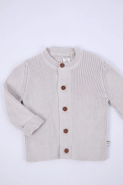 Babyhola %100 Organik Triko Kız Erkek Bebek Çocuk Bereli Alt Üst Pamuk 3'lü Takım 5802 - 6