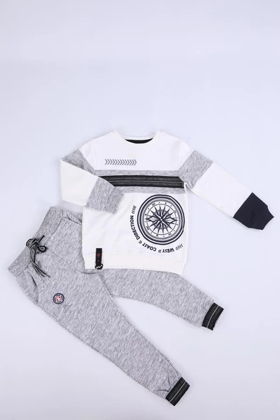 Nexactive Kız Erkek Çocuk Alt Üst 2'li Spor Eşofman Takım 50039-50071 - 9