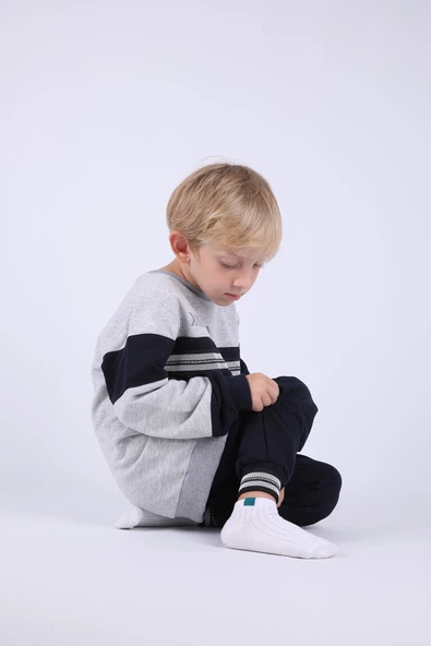 Nexactive Kız Erkek Çocuk Alt Üst 2'li Spor Eşofman Takım 50039-50071 - 7