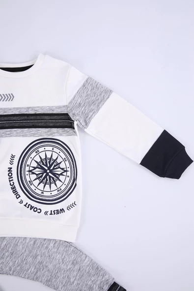 Nexactive Kız Erkek Çocuk Alt Üst 2'li Spor Eşofman Takım 50039-50071 - 12