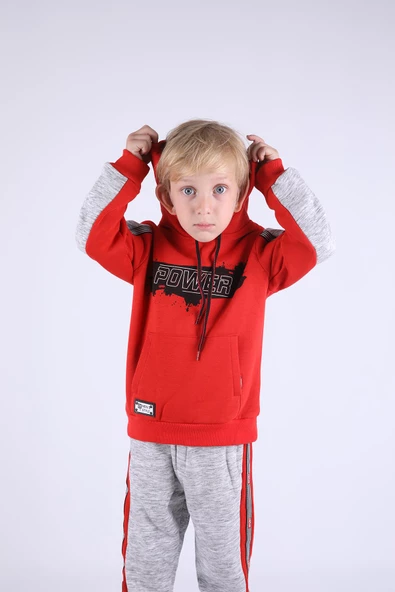 Nexactive Kız Erkek Çocuk Alt Üst 2'li Spor Eşofman Takım 50041-50072 - 5