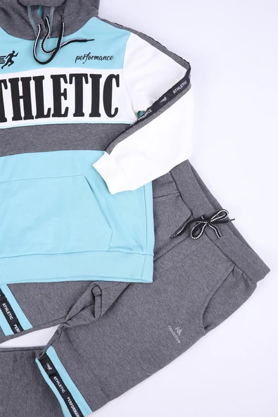 Nexactive Kız Erkek Çocuk Alt Üst 2'li Spor Eşofman Takım 50052-50073 - 7