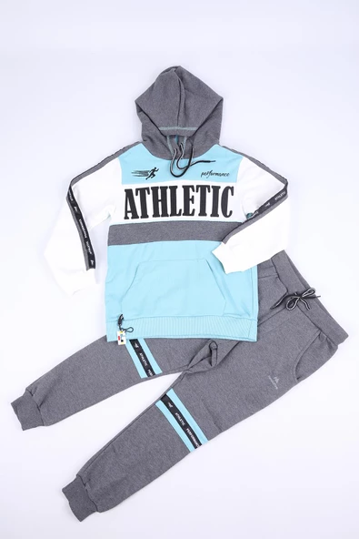 Nexactive Kız Erkek Çocuk Alt Üst 2'li Spor Eşofman Takım 50052-50073 - 4