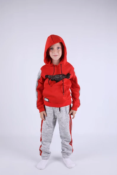 Nexactive Kız Erkek Çocuk Alt Üst 2'li Spor Eşofman Takım 50041-50072 - 4