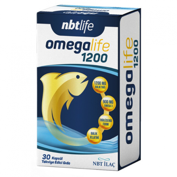 Nbtlife Omegalife 1200 30 Kapsül