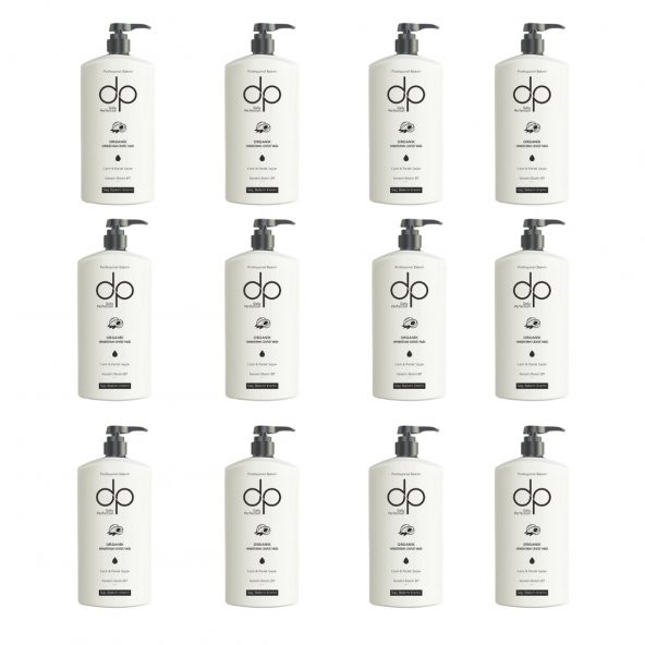 dp Daily Perfection Organik Hindistan CeviziYağı Profesyonel KeratinBiotin SaçBakımKremi 12Adet500Ml