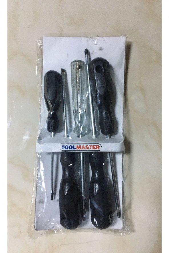 Toolmaster - 5li Tornavida Seti Kontrol Kalemli