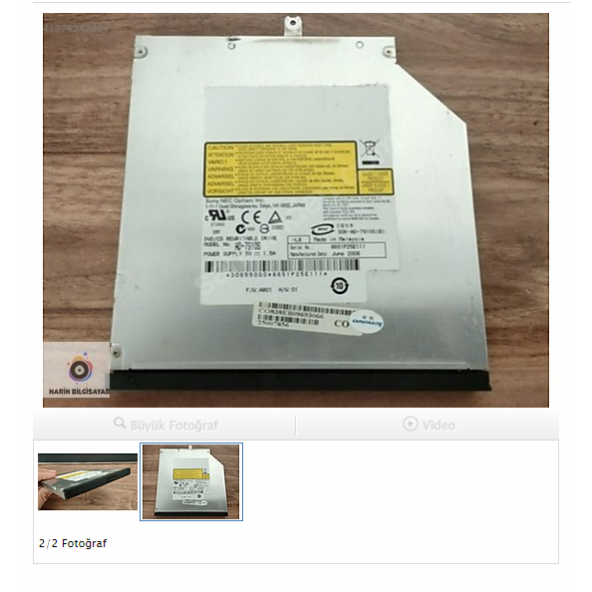 Lenovo U330 Cd Dvd Resme Bakip Alin Farkli Model Var - 2