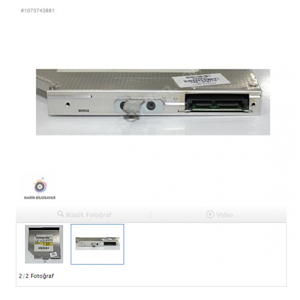 Hp CompaQ Presario CQ61 G61 Dvd SÜRÜCÜ - 2
