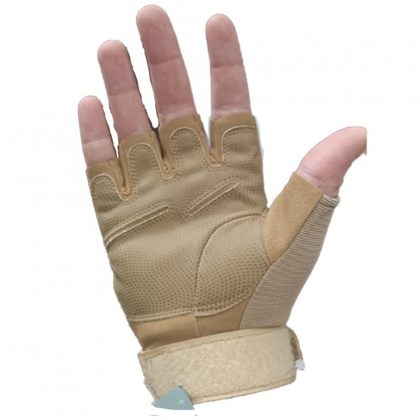 TACTİCAL ELDİVEN YARIM (BLACKHAWK) BEJ - 2
