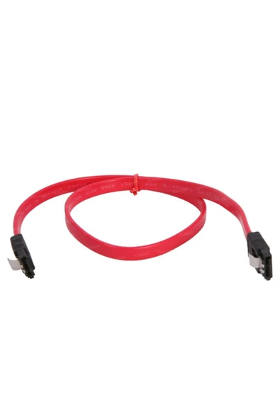 40 Cm Sata Data Kablo - 180 Derece - Metal Klip - 2