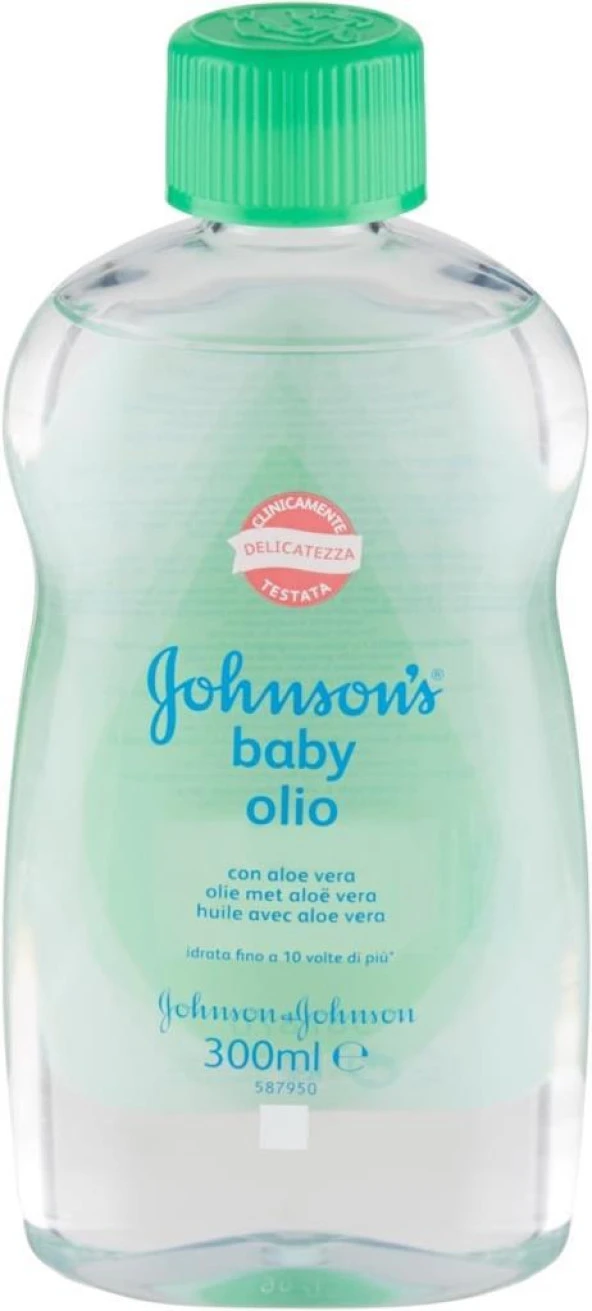 Johnsons Baby Oil Aloe Vera 300 ml Yeşil